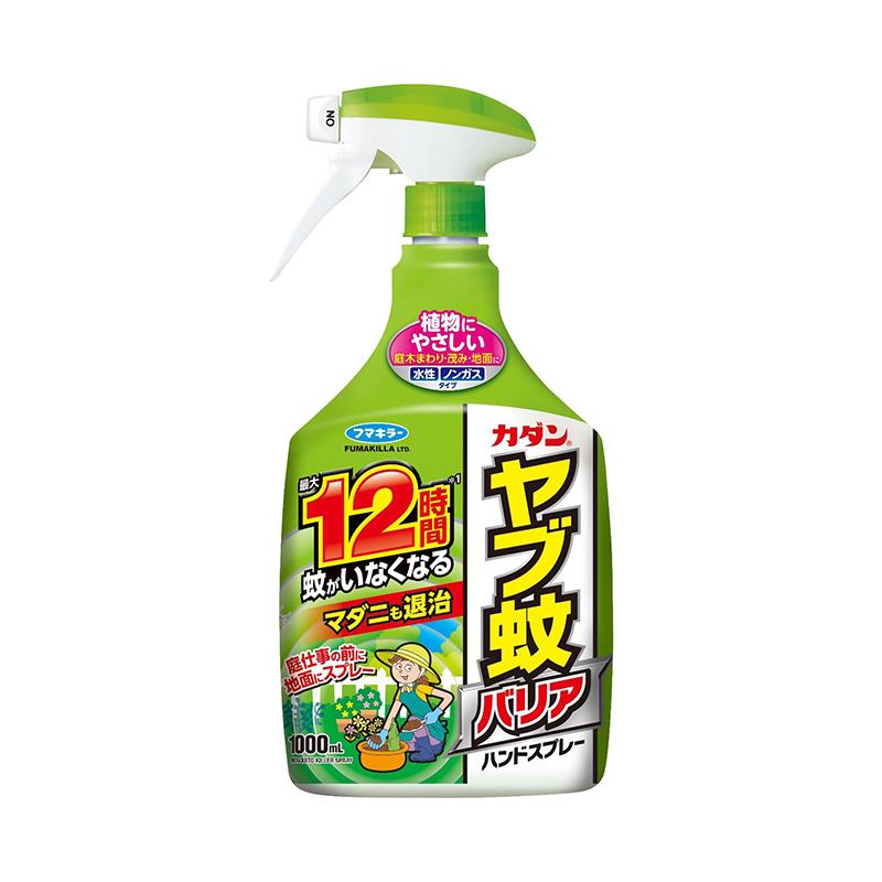 フマキラー カダン ヤブ蚊バリアハンドスプレー 1000ml 虫よけスプレー