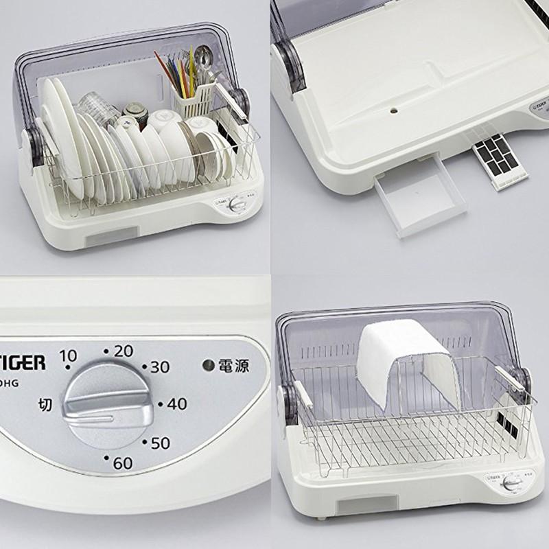 TIGER タイガー 食器乾燥器 サラピッカ ホワイト 温風式 DHG-T400 4904710417911｜ejoy｜04
