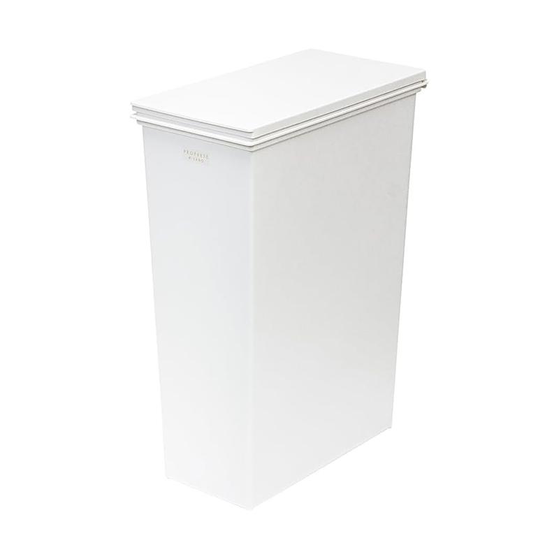 天馬 PROPRETE×e-LABO スマートペール 45L フルオープン ホワイト フタ