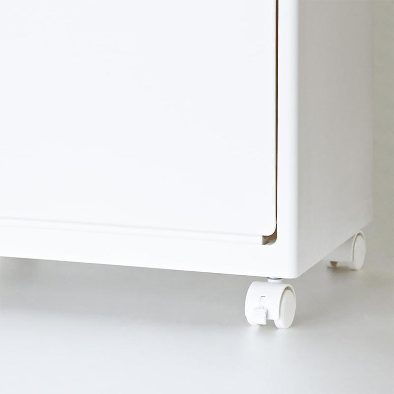 天馬 PROPRETE×e-LABO 多段分別 ペール 2段 ホワイト キャスター付