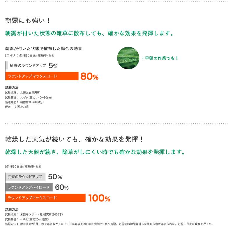 ラウンドアップマックスロード 1L 日産化学工業