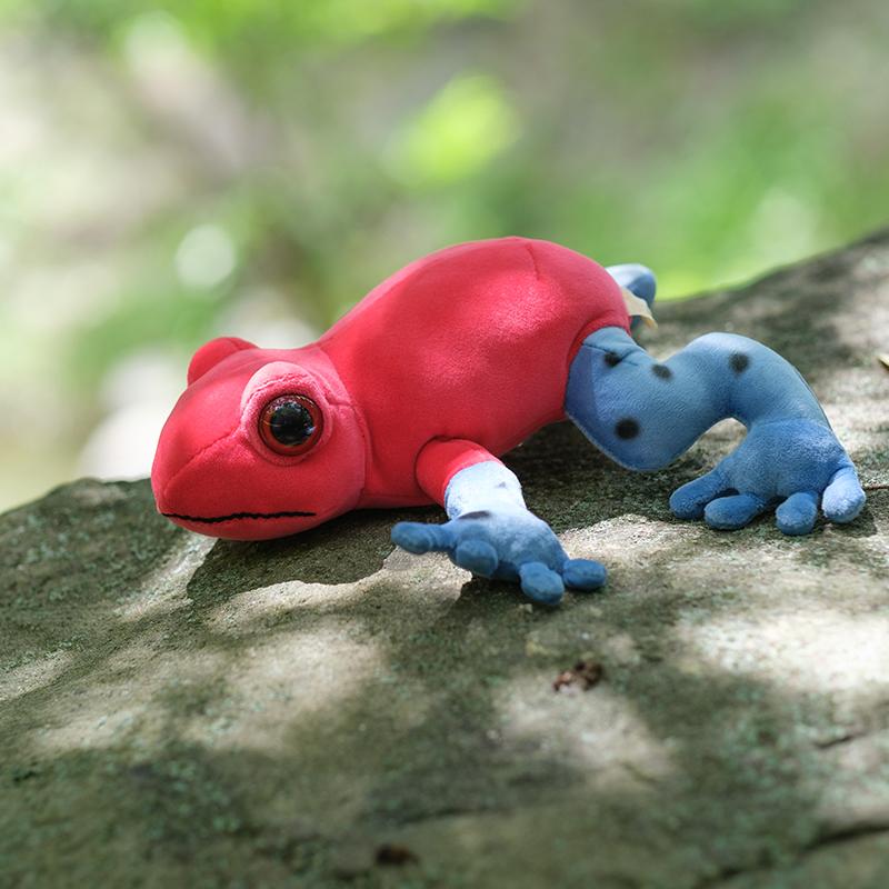 貝沼産業 レプマニア ぬいぐるみS イチゴヤドクガエルS カエル