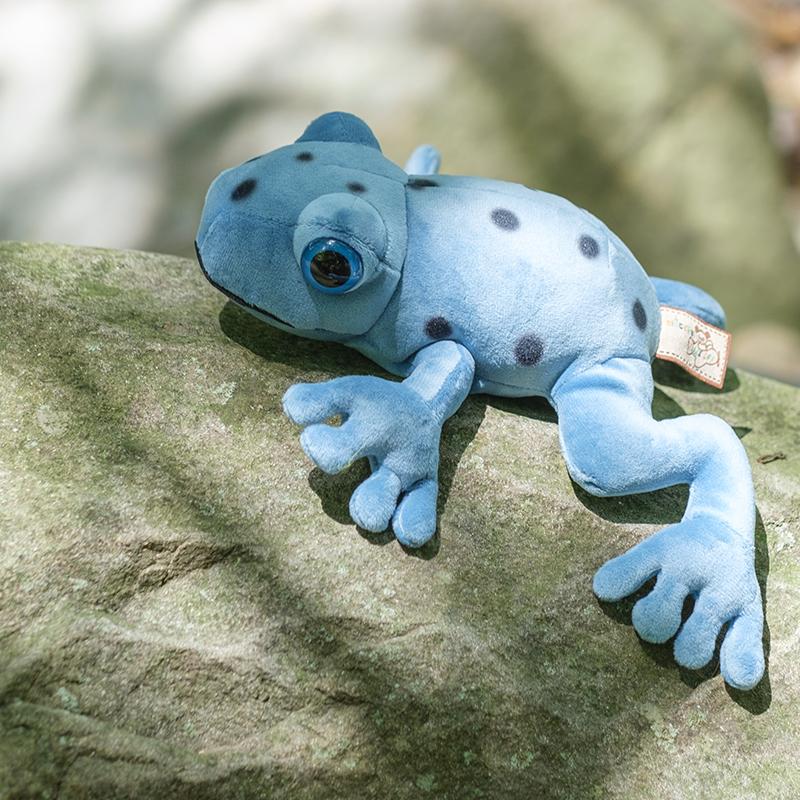 貝沼産業 レプマニア ぬいぐるみS コバルトヤドクガエルS カエル