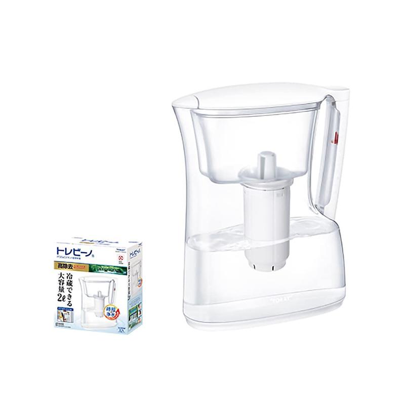 東レ トレビーノ 浄水器 ポット型 本体 ろ過水容量 2.1L PT304SV お
