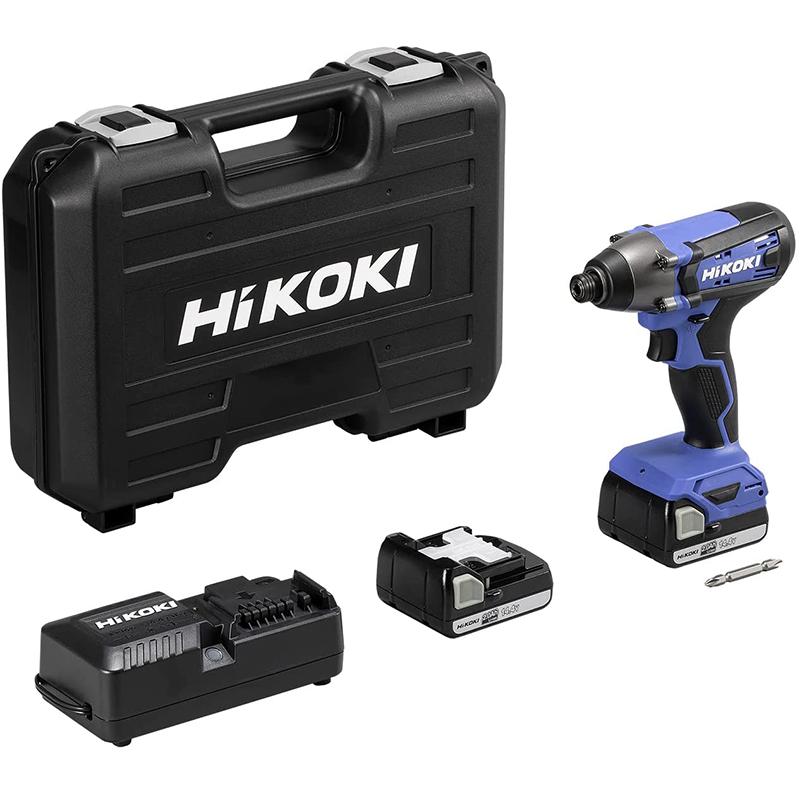 期間限定おまけ付き 17Pcsビット＆ソケットセットプレゼント HiKOKI ハイコーキ 14.4V コードレス インパクトドライバ 2.0Ah FWH14DF(2BG)【GS】｜ejoy｜05