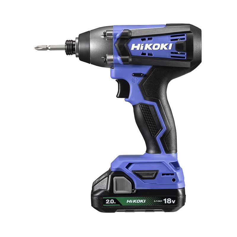HiKOKI（ハイコーキ） 18V コードレス インパクトドライバ 2.0Ah 