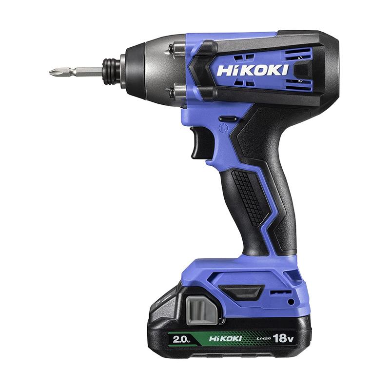HiKOKI（ハイコーキ） 18V コードレス インパクトドライバ 2.0Ah