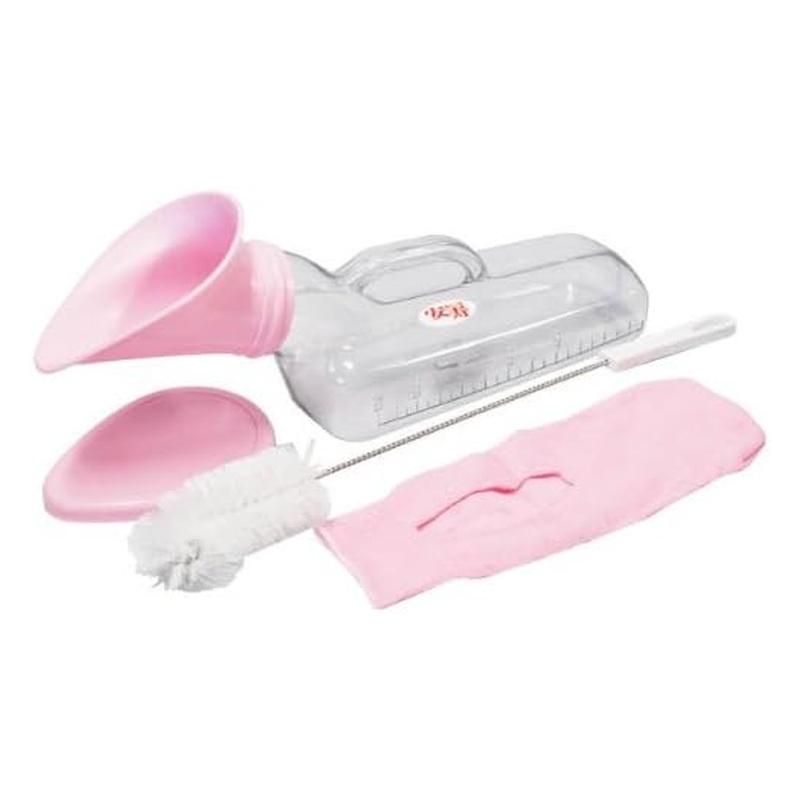 アロン化成 安寿 尿器(透明)カバー付 女性用 4970210013335 : ejoy