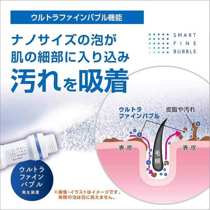 SANEI 浄水ファインバブル シャワーセット PS7964-CT6A-MW2 シャワー