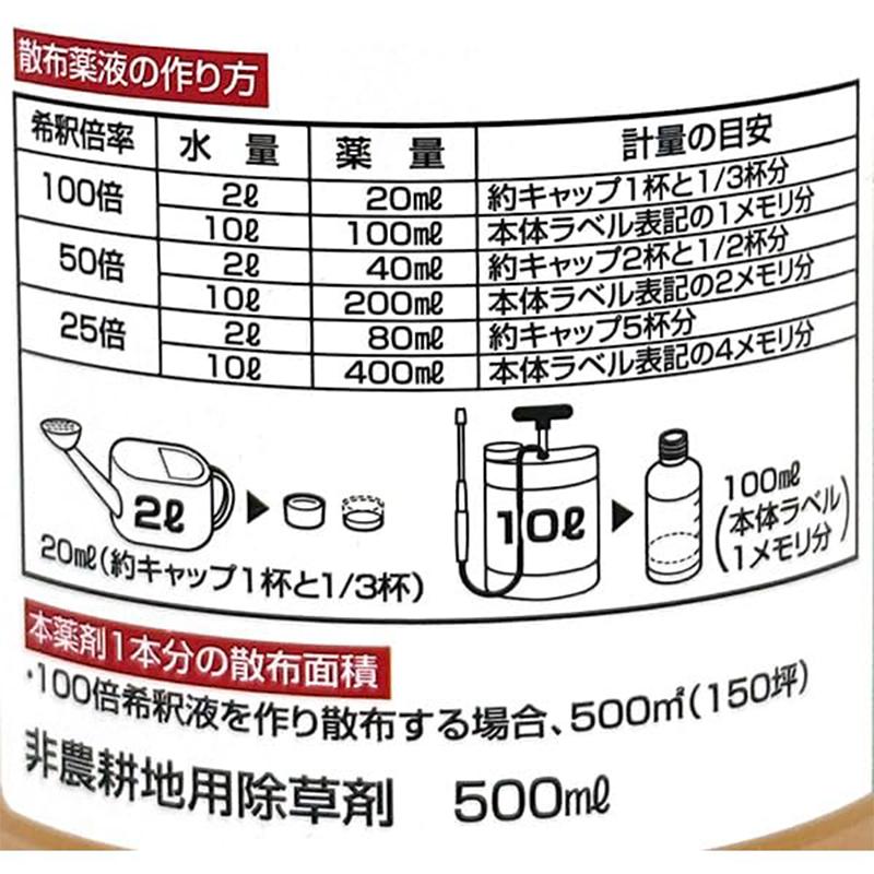 20本セット】 トムソン 除草剤 グリホトップ41 500ml 根まで枯らす