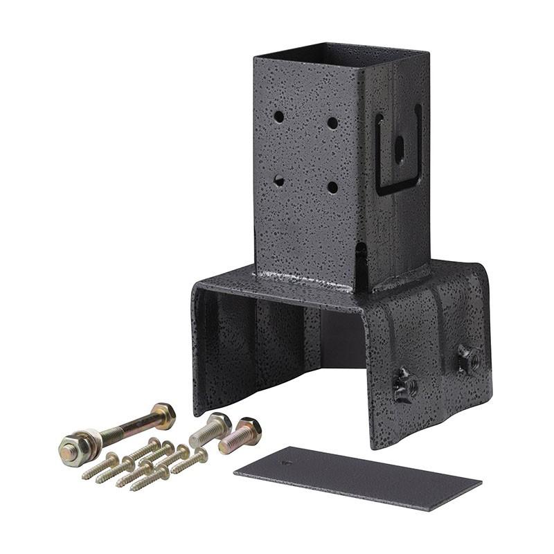 タカショー ラティス用柱固定金具ブロック用 12cm TKP-04 ラティス用柱