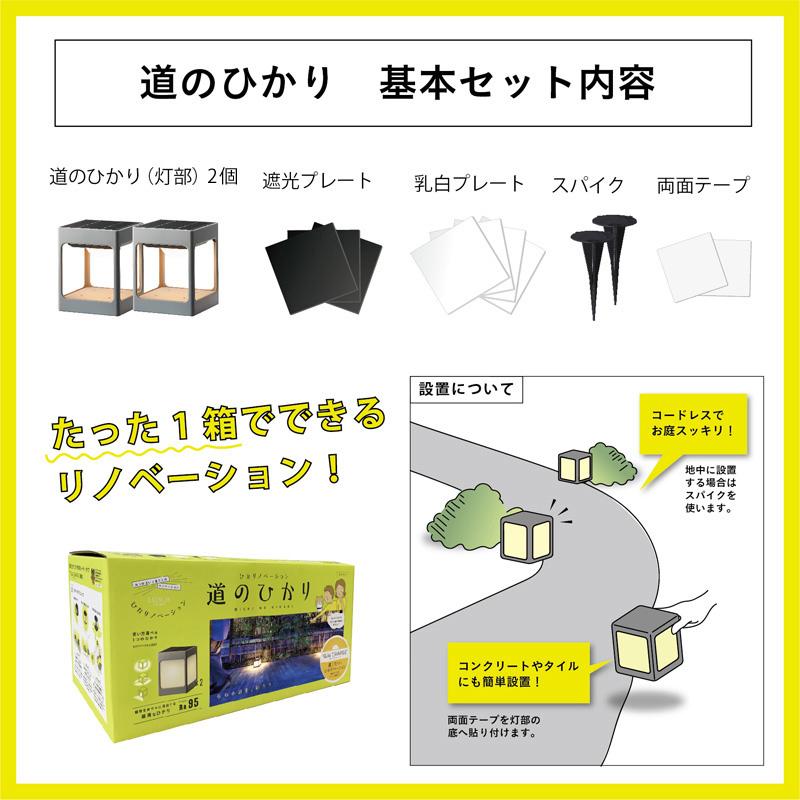 タカショー ひかりノベーション SUNCHARGE 道のひかり 2個入り タカショー ひかりノベーション SUNCHARGE 道のひかり 2個入り