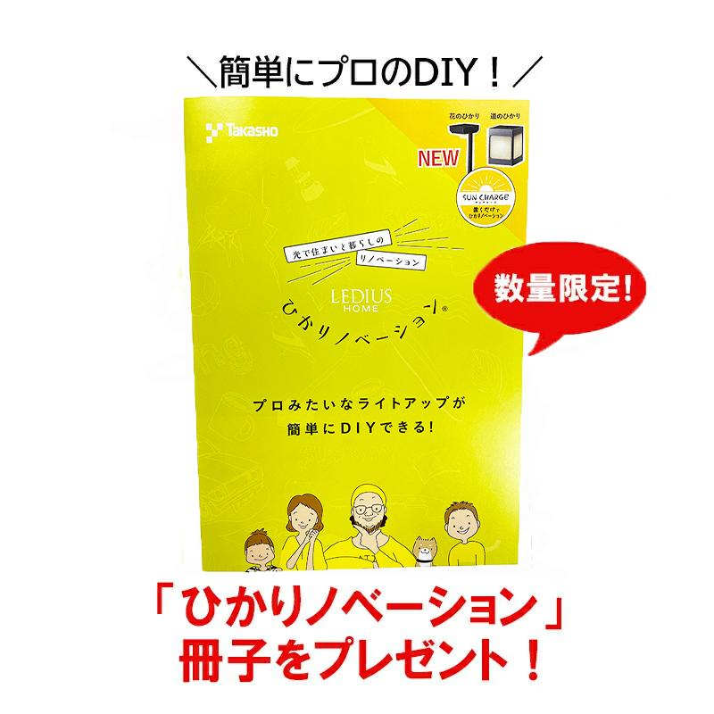 タカショー ひかりノベーション 壁のひかり 豪華セット 4975149756988S （ 明るい ガーデニング 照明 ライトアップ 屋外 間接照明 ）｜ejoy｜15