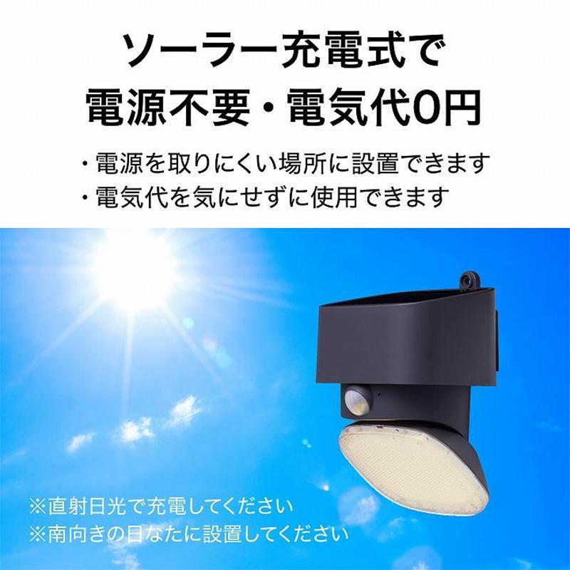 タカショー ExLights ソーラー セキュリティーライト MARS /A 人 タカショー ExLights ソーラー セキュリティーライト MARS /A 人