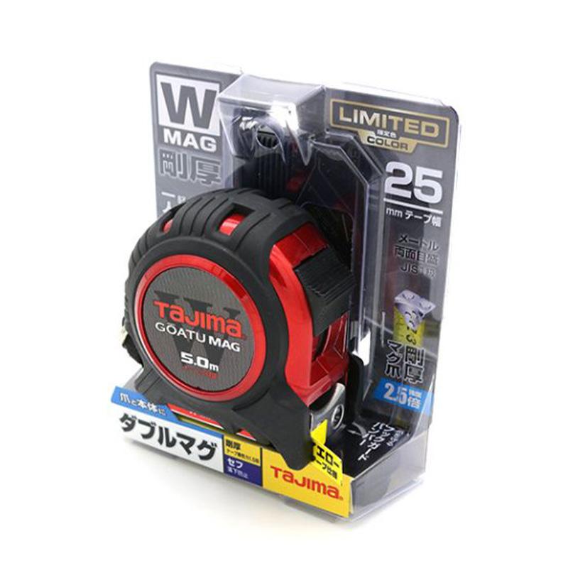 Tajima タジマ 剛厚 ダブルマグ コンベックス Gロック レッド Tajima タジマ 剛厚 ダブルマグ コンベックス Gロック レッド