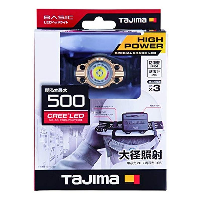 Tajima（タジマ） TJMデザイン(TJM Design) LEDヘッドライト F501D ゴールド 4975364265319 ...