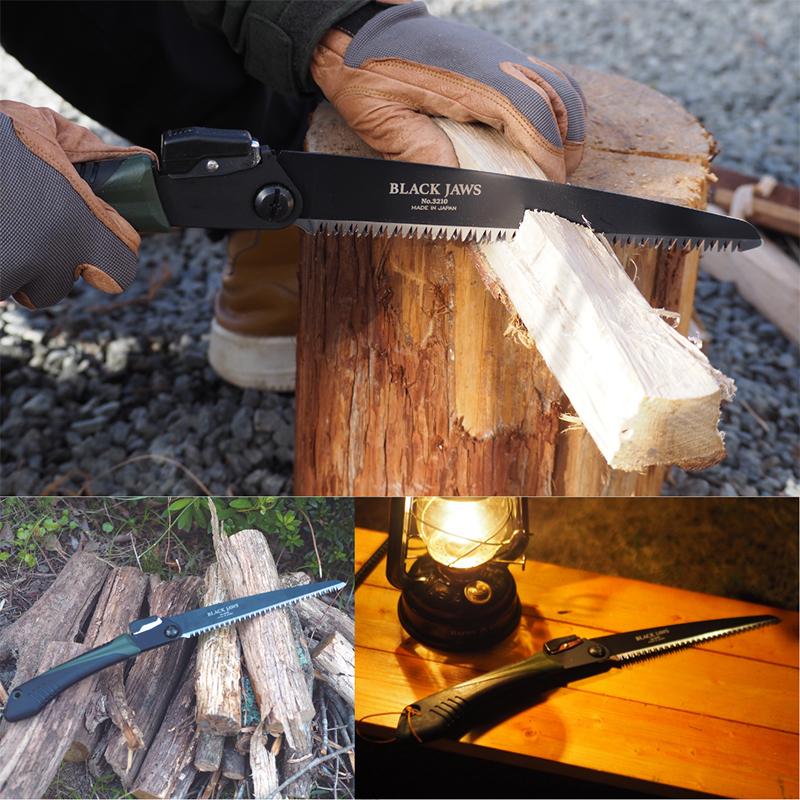 サボテン BLACKJAWS 折込鋸 万能目 210mm 3210 ノコギリ 4976365321011
