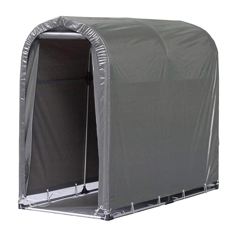 南榮工業 サイクルハウス 2台用-GU 間口 0.94m 奥行 1.8m 高さ1.57