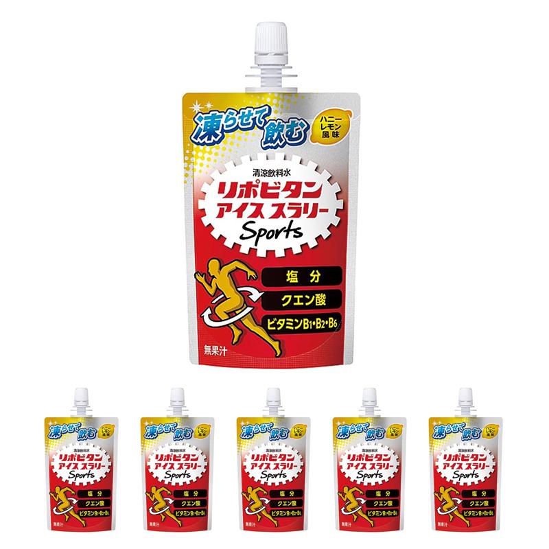 大正製薬 リポビタン アイススラリー Sports ハニーレモン風味 120g×6