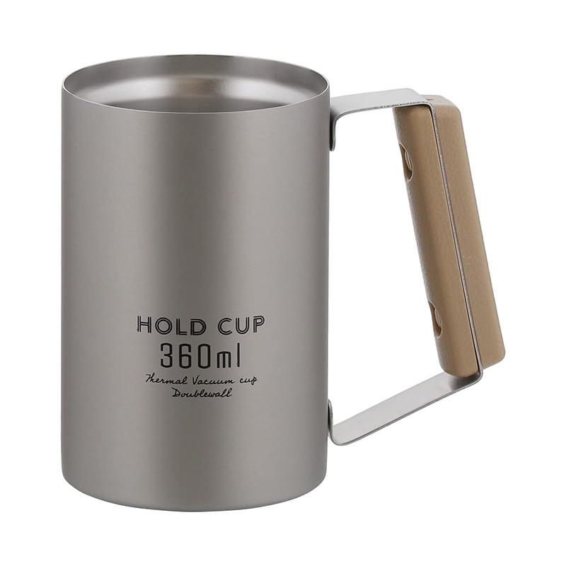 ベストコ HOLD CUP 真空断熱構造 缶ホルダージョッキ 360ml ステンレス