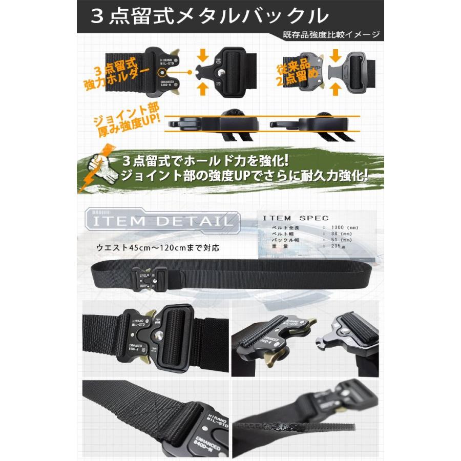 サバゲー ベルト タクティカルベルト ワンタッチ 装備 コブラ