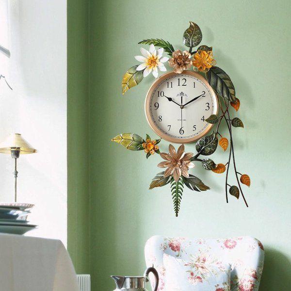 田舎風 掛時計 ファッション アメリカ式 リビングルーム 掛け時計 北欧式