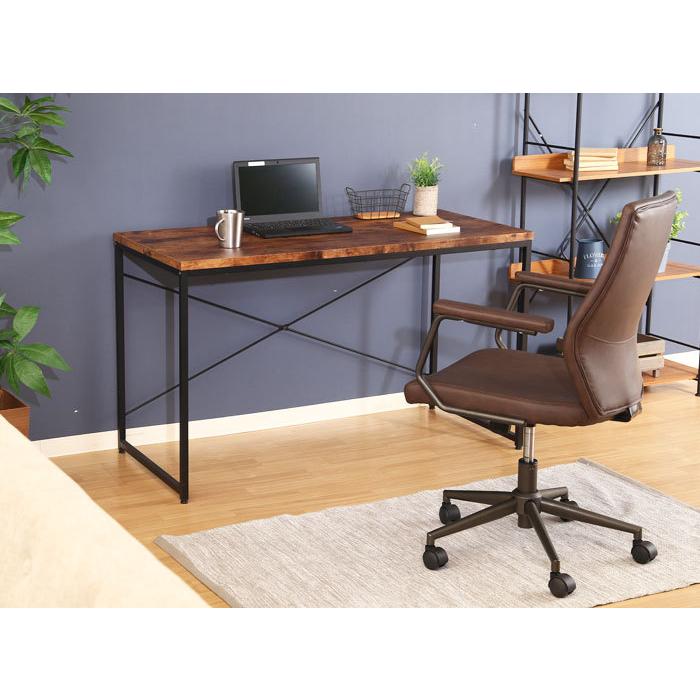 デスク 幅120cm ワークデスク コンパクト シンプル 机 デスクワーク