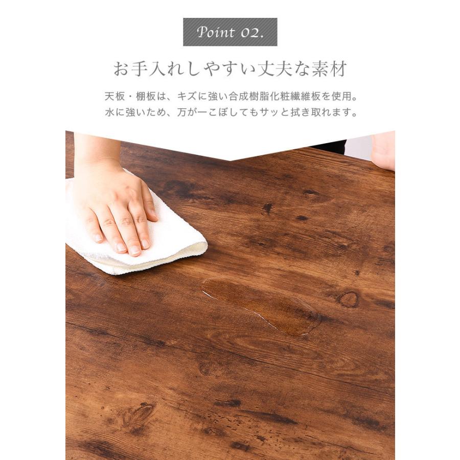 カウンターテーブル 高さ87cm バーテーブル 木製 カフェテーブル 北欧