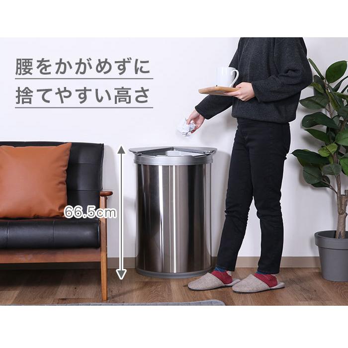 ゴミ箱 自動開閉 ごみ箱 おしゃれ ふた付き スリム 45l 大容量 ダストボックス ステンレス センサー開閉 横開き 自動ゴミ箱 キッチン 省スペース 新生活 人気 イーカグライフ 通販 Yahoo ショッピング