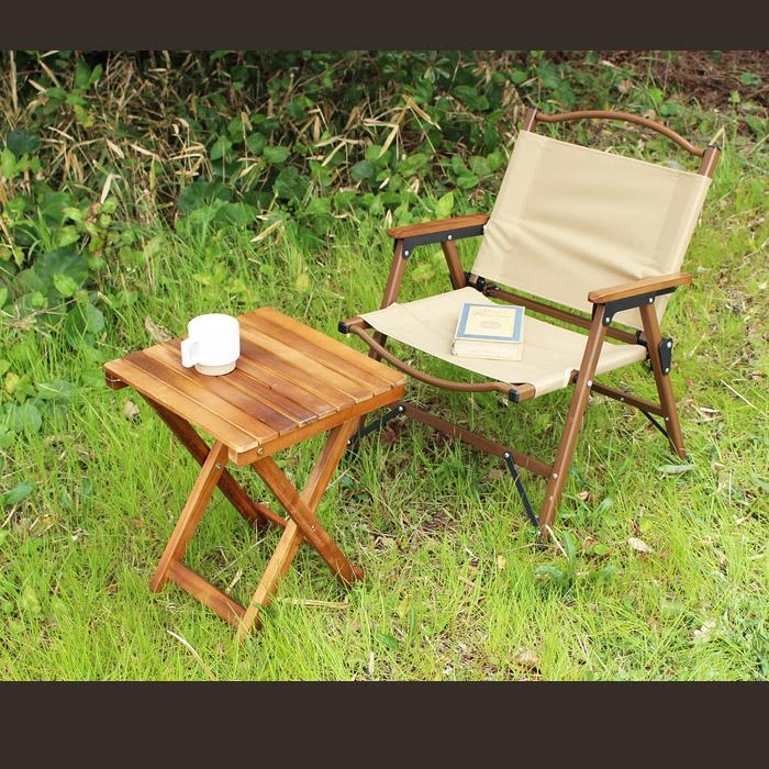 イケア（IKEA） ガーデンテーブル 2点セット テーブル 折り畳み 天然木 