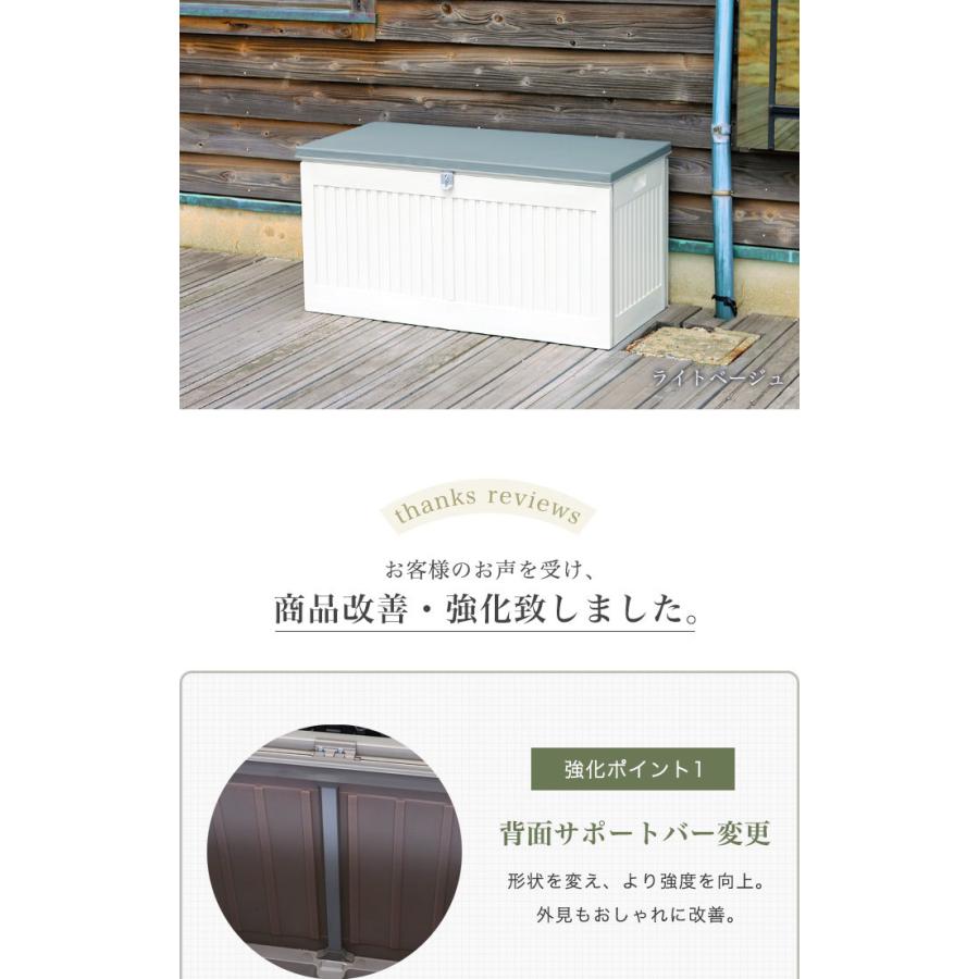 ゴミ箱 屋外 収納 270l ふた付き ベンチ 収納ベンチ Momo 386 イーカグライフ 通販 Yahoo ショッピング