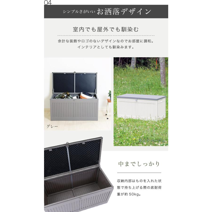 ゴミ箱 屋外 収納 270l ふた付き ベンチ 収納ベンチ Momo 386 イーカグライフ 通販 Yahoo ショッピング