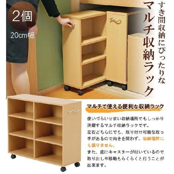マルチ収納ラック 2個セット 押入れ収納 : イーカグライフ - 通販