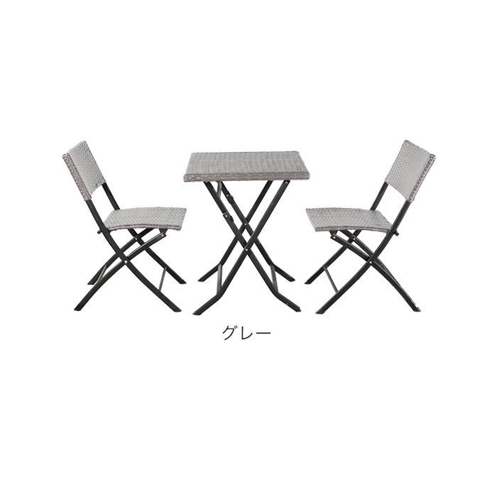 イケア（IKEA） 【期間限定1000円OFF】ガーデン テーブル 3点 セット