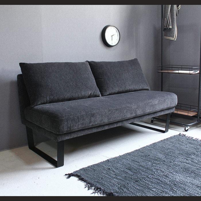 ソファー 2人掛けソファー コンパクト 2人掛け 155cm幅 クッション