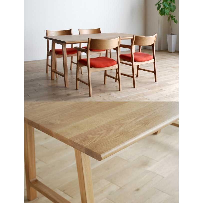 encore Dテーブル210RN セラウッド塗装 アンコールDT210 リアルナットナチュラル色 W2100×D900×H720