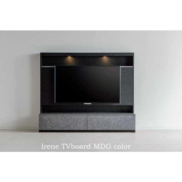 Irene イレーネ テレビ180 W1802×D445×H1500 MDG色・MGY色から選択可
