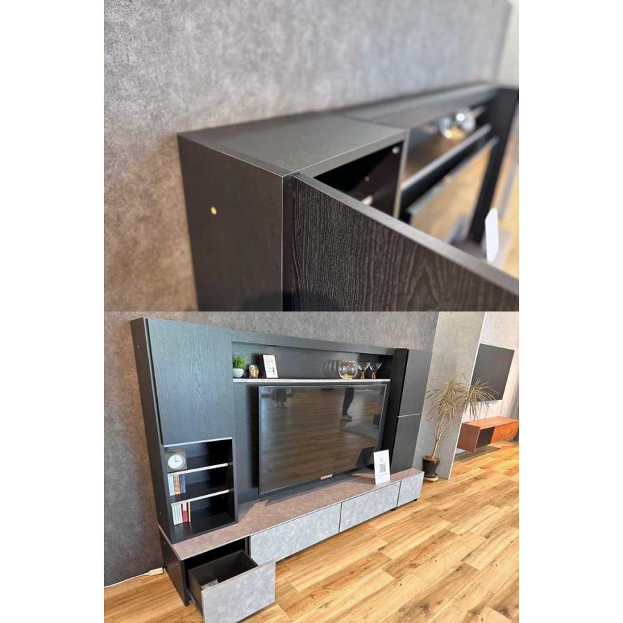 Irene イレーネ テレビボードセット260 W2606×D445×H1500 MDG色 Irene イレーネ テレビボードセット260 W2606×D445×H1500 MDG色