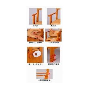 テイコブ家具調ポータブルトイレ　コンパクトＰＴ０３ 介護用品 排泄 ポータブルトイレ 家具調ポータブルトイレ