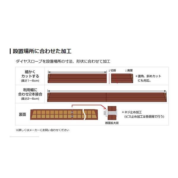 シンエイテクノ ダイヤスロープ段差8.0cmまたは7,0cm段差解消 シンエイテクノ 段差解消スロープ 室内用 ダイヤスロープ高さ8.0cm DS