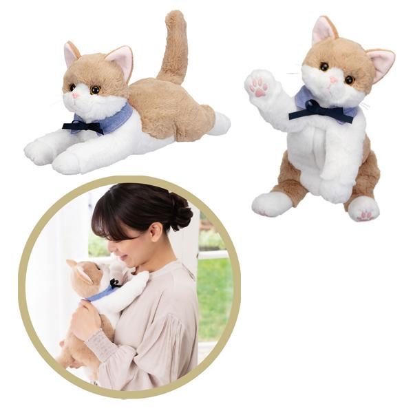 コミュニケーション ペットシリーズ 癒し なごみケーションにゃんこ ぬくもり イワヤ 介護 介護用品_6