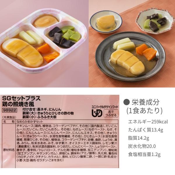 （代引き不可）冷凍おかず SGセットプラス 8種類×1袋 日東ベスト (介護食 区分3 舌でつぶせる 冷凍 おかず ムース食) 介護用品｜ekaigonavi｜06