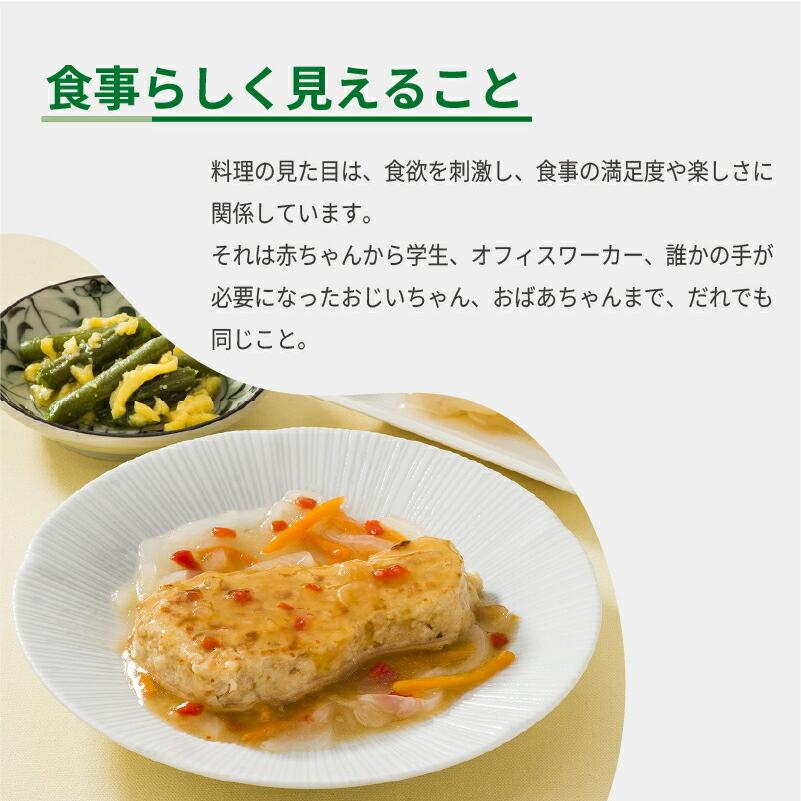 介護食 冷凍 HG 選べる8種×1食 セット 日東ベスト ムース食 やわらか食 嚥下食 介護食品 ミキサー食 おかず |  | 04