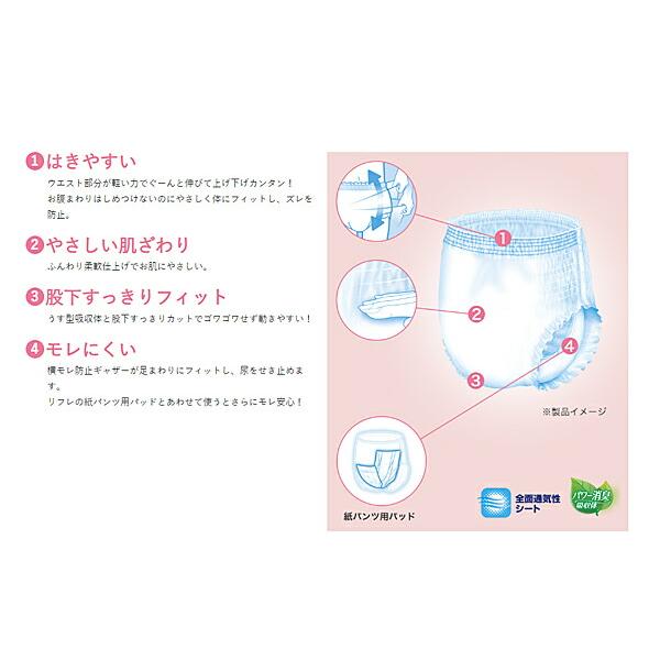 1ケース 業務用 リフレ はくパンツ スリムタイプ L 16980→17423 1