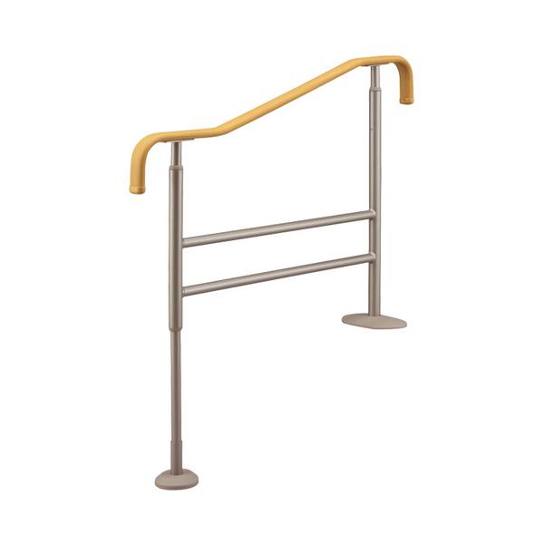 アロン化成 上がりかまち用手すりS-950F　531-026 玄関用手すり 段差用手すり 平板タイプの固定板 介護用品 | アロン化成