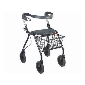 シルバーカー おしゃれ ラックヘルスケア 歩行車　オパルブラック　5200　大サイズ / 3080-061 介護用品(22727円)