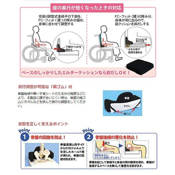 アイ・ソネックス FC-フィット 腰用 (車いす クッション 姿勢保持