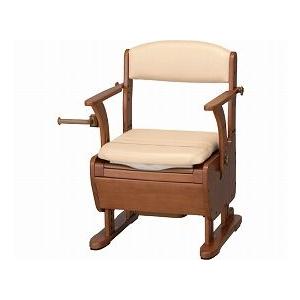 アロン化成 安寿　家具調トイレ“セレクト”シリーズ　ノーマルワイドタイプ　L　らく之介（らくのすけ） / 533-370　標準便座 介護用品