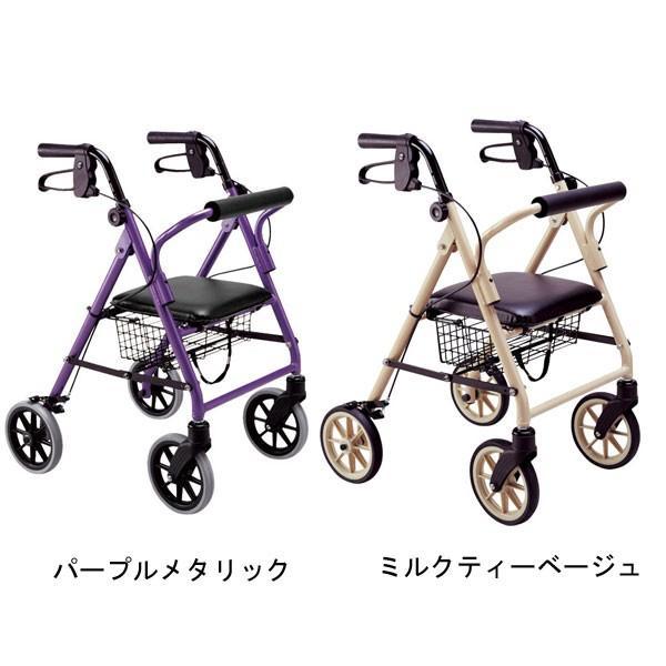 シルバーカー おしゃれ ハッピーミニ 117002 117003 竹虎 ヒューマンケア事業部 (歩行車 折り畳み) 敬老の日 2023 70代 80代 | 竹虎 | 01