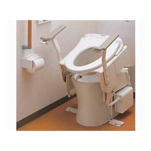 （代引き不可）TOTO トイレリフト　アームレスト付　／　ＥＷＣ１４１Ｎ(284267) 介護用品